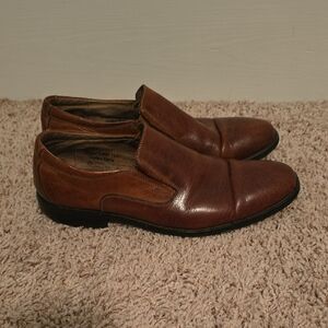 Fratelli Men's Leather Slip On Dress Shoes Size 10